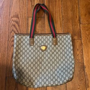 Vintage Gucci Plus tote bag
